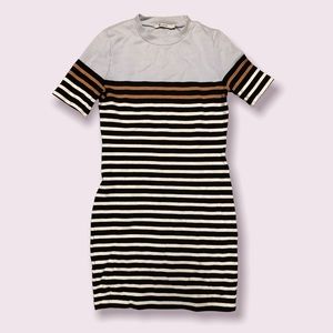 Alexander Wang striped jersey dress
